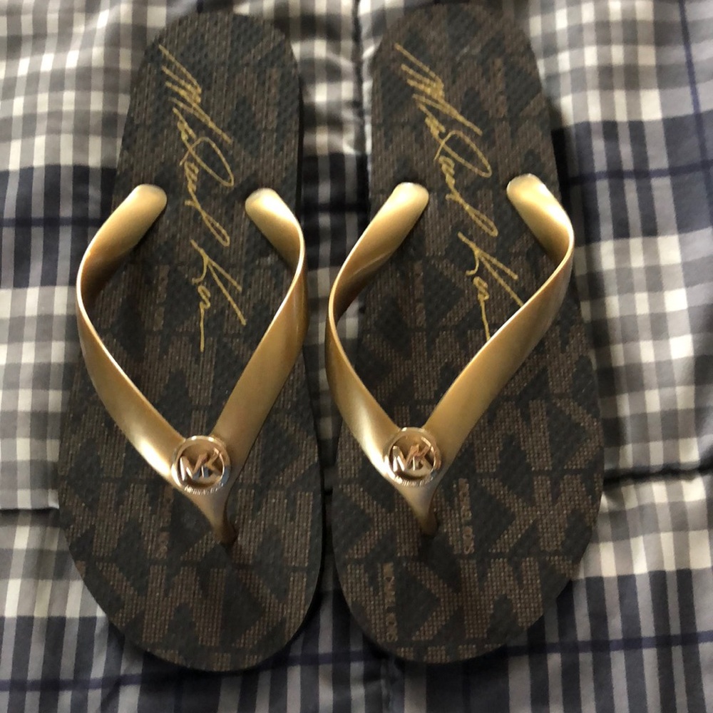 Michael Kors flip flops